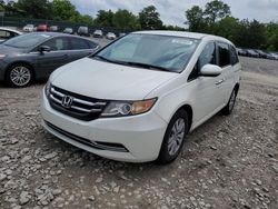 Honda salvage cars for sale: 2017 Honda Odyssey EX