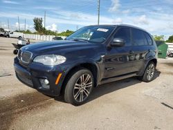 Salvage cars for sale from Copart Miami, FL: 2012 BMW X5 XDRIVE35I