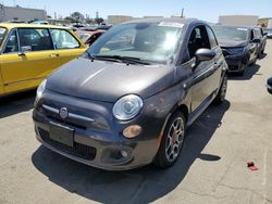 Fiat 500 salvage cars for sale: 2015 Fiat 500 Sport