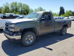 Salvage cars for sale from Copart Portland, OR: 2006 Chevrolet Silverado K2500 Heavy Duty