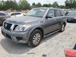 Nissan Armada salvage cars for sale: 2019 Nissan Armada SV