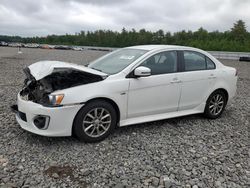 Mitsubishi salvage cars for sale: 2016 Mitsubishi Lancer ES