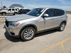 Salvage cars for sale from Copart Wichita, KS: 2015 BMW X3 SDRIVE28I