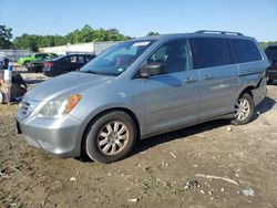 Honda Odyssey ex salvage cars for sale: 2009 Honda Odyssey EX