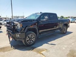 Salvage cars for sale from Copart Grand Prairie, TX: 2022 GMC Sierra K2500 AT4