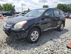 Salvage cars for sale from Copart Mebane, NC: 2013 Nissan Rogue S