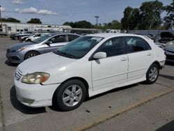 Toyota Vehiculos salvage en venta: 2003 Toyota Corolla CE