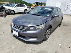 Honda Accord salvage cars for sale: 2013 Honda Accord LX