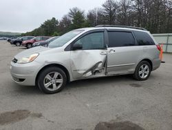 Salvage cars for sale from Copart Brookhaven, NY: 2004 Toyota Sienna CE