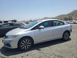 Honda Civic salvage cars for sale: 2015 Honda Civic EXL