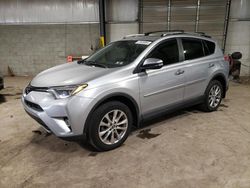 Toyota Rav4 Limited Vehiculos salvage en venta: 2017 Toyota Rav4 Limited