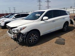 Salvage cars for sale from Copart Elgin, IL: 2013 Infiniti JX35