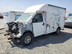 Salvage trucks for sale at San Diego, CA auction: 2005 Chevrolet Express G3500