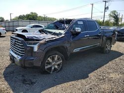 Toyota Tundra salvage cars for sale: 2023 Toyota Tundra Crewmax Capstone