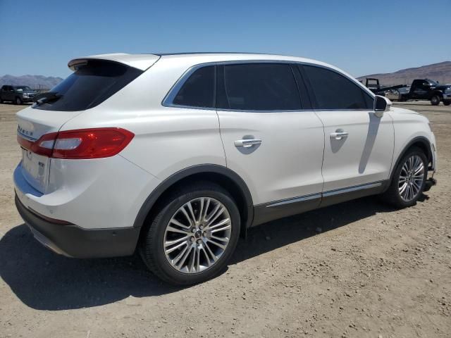 2017 Lincoln MKX Reserve