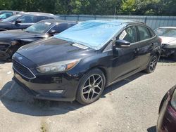 Ford Focus sel salvage cars for sale: 2017 Ford Focus SEL