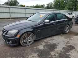 Mercedes-Benz salvage cars for sale: 2009 Mercedes-Benz C 63 AMG