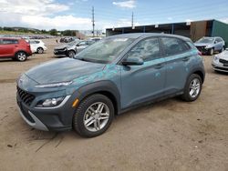 Salvage cars for sale from Copart Colorado Springs, CO: 2022 Hyundai Kona SEL