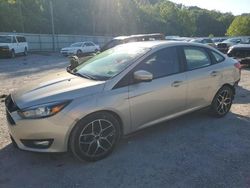 Ford Focus sel salvage cars for sale: 2017 Ford Focus SEL