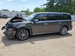 Salvage cars for sale from Copart Lyman, ME: 2019 Ford Flex Limited