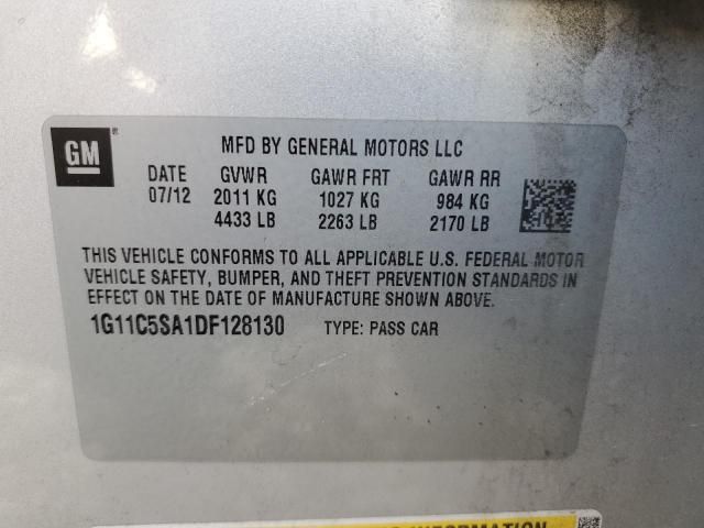 2013 Chevrolet Malibu 1LT