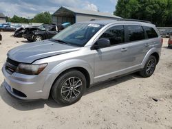 Salvage cars for sale from Copart Midway, FL: 2018 Dodge Journey SE