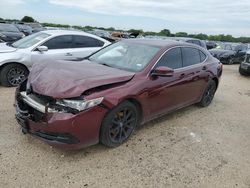 Acura Vehiculos salvage en venta: 2016 Acura TLX