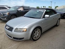 2006 Audi S4 Quattro Cabriolet en venta en Dyer, IN