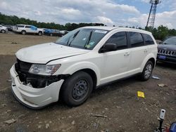 Dodge Journey SE salvage cars for sale: 2013 Dodge Journey SE