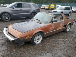 Fiat salvage cars for sale: 1981 Fiat X 1/9