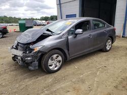 Honda Civic salvage cars for sale: 2013 Honda Civic LX