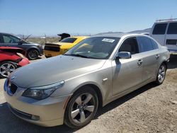 BMW 5 Series salvage cars for sale: 2008 BMW 528 I