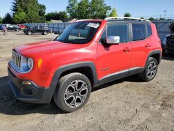 2016 Jeep Renegade Limited en venta en Finksburg, MD