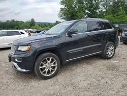 Jeep salvage cars for sale: 2015 Jeep Grand Cherokee Summit