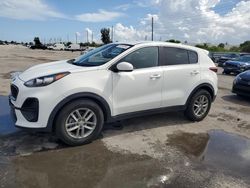 KIA salvage cars for sale: 2020 KIA Sportage LX