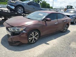 Nissan Maxima salvage cars for sale: 2017 Nissan Maxima 3.5S