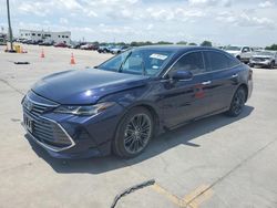 Salvage cars for sale from Copart Grand Prairie, TX: 2021 Toyota Avalon Limited