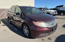 Honda salvage cars for sale: 2012 Honda Odyssey EX