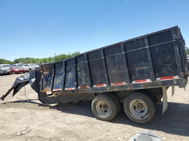 2007 Trail King Dump Trailer