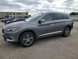 Salvage cars for sale from Copart Wilmer, TX: 2020 Infiniti QX60 Luxe