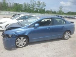 Honda Civic salvage cars for sale: 2008 Honda Civic LX