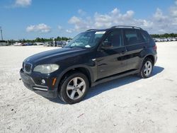 Salvage cars for sale from Copart Arcadia, FL: 2008 BMW X5 3.0I