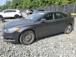 Ford Fusion salvage cars for sale: 2016 Ford Fusion Titanium