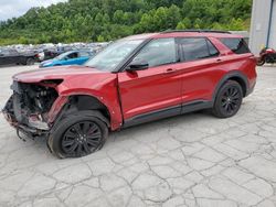 Ford salvage cars for sale: 2020 Ford Explorer ST