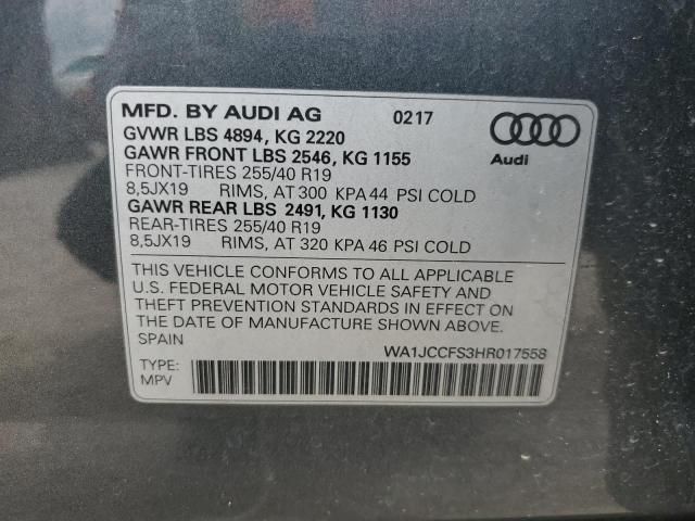 2017 Audi Q3 Premium Plus