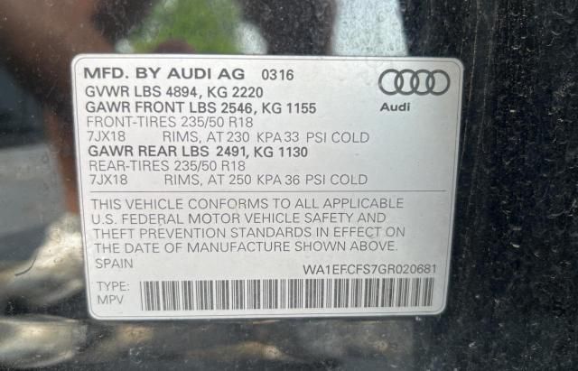 2016 Audi Q3 Premium Plus