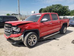 GMC Sierra salvage cars for sale: 2018 GMC Sierra K1500 SLT