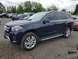 Vehiculos salvage en venta de Copart Portland, OR: 2017 Mercedes-Benz GLS 450 4matic