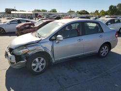 Nissan salvage cars for sale: 2010 Nissan Versa S