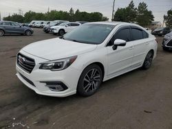 Subaru Legacy salvage cars for sale: 2019 Subaru Legacy Sport